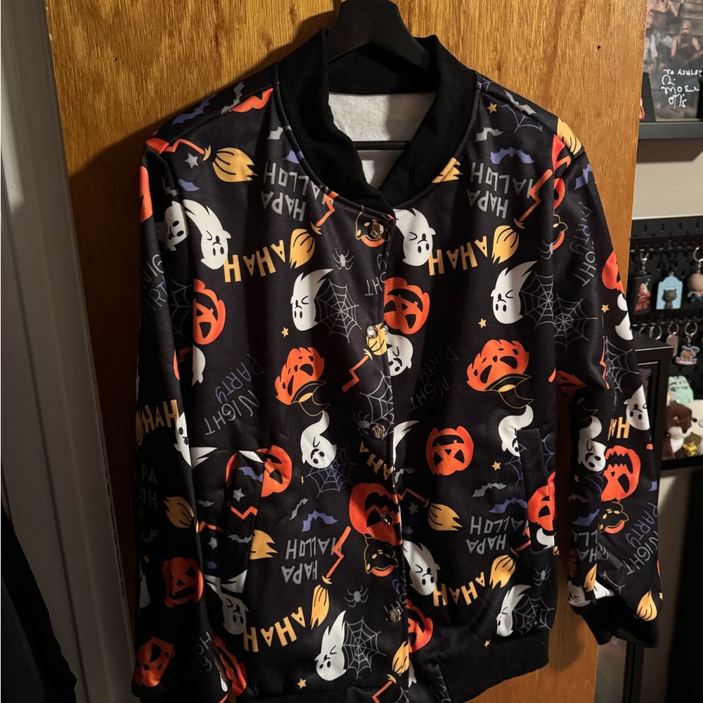 Halloween Themed Bomber Jacket